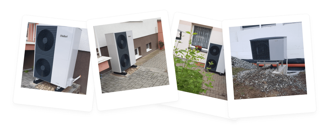 Obrázky instalací tepelného čerpadla